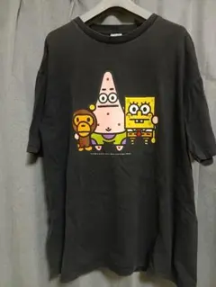 A BATHING APE Baby Milo スポンジボブ コラボ Tシャツのサムネイル