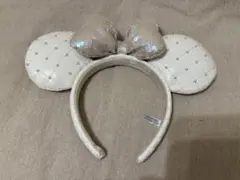 ディズニー　カチューシャ　ミニー　キルティング