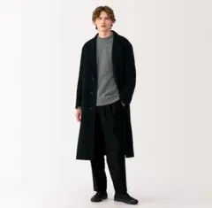 muji labo チェスターコート MUJI Labo カシミヤ混チェスターコート XL 黒 - メルカリ