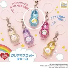 ケアベアめじるしアクセサリー1 wish bear 水色