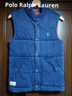 【ぎゃあ様専用】ポロラルフローレン ダウン ベスト【XS・ネイビー】