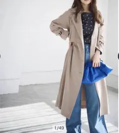 アプワイザーリッシェ　トレンチコート　美品　半額以下