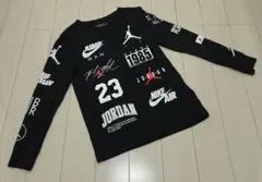Jordan ジョーダン　長袖Tシャツ ブラック 130cm
