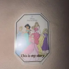 ディズニープリンセス キャンドゥ シークレット ステッカー シール