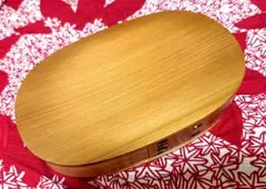 大館工芸社 曲げわっぱ弁当箱 小判型弁当内朱のサムネイル