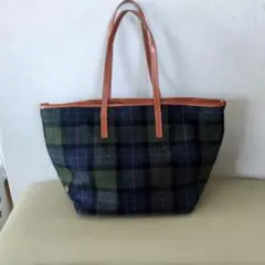bonfanti ボンファンティ チェック柄 トートバッグのサムネイル