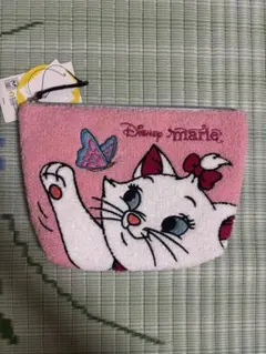 （値下げ‼️）新品未使用タグ付き！マリーちゃん ポーチ ディズニー
