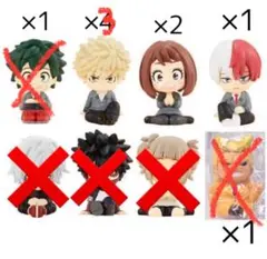 僕のヒーローアカデミア フィギュアセット りらこっと 単体可 ヒーロー