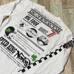 Norton ノートン長袖カットソー ロンT 刺繍