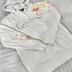 カールカナイ　Karl Kani　パーカー　白　インク メンズのサムネイル