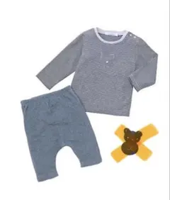 【美品】ファミリア　familiar 70センチ　上下セット パジャマ　お部屋着