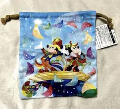 【新品】ディズニーランド　40周年　HARMONY IN COLOR 巾着のサムネイル