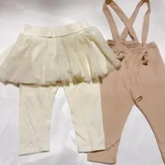 おまけ追加 GAP チュール レギンス 80 女の子 サロペット パンツ セット