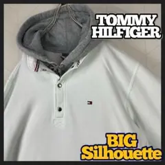 y2k トミー ハーフスナップ プルオーバー スウェット 00s アーカイブ