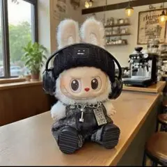 ラブブ LUBUBU 着せかえ服 5点セット　ヘッドホン 靴