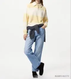 UNIQLO JW ANDERSON ストレートジーンズ　24 63BLUE