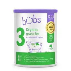 Bubs バブズ オーガニック 粉ミルク ステップ3 Mydeen出品