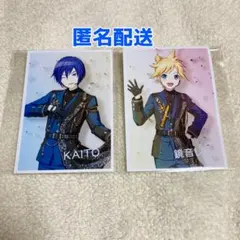 プロセカ あんスタ 鏡音レン KAITO カラパレ 特典 ブロマイド 2枚セット