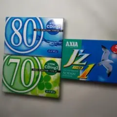 TDK CDing2 80分 70分 AXIA JZ1 54分 3本セット