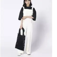 12closet　オーバーオール コットン　オフホワイト　新品タグ付き⭐︎