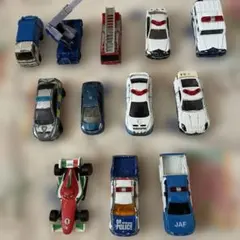 トミカ ミニカー 12台 まとめ売りのサムネイル
