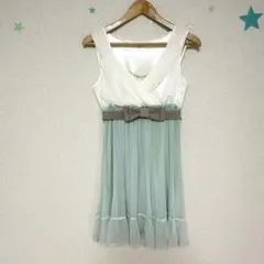 レストローズ シアーワンピース 結婚式 パーティードレス