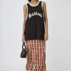 【極美品】moussy VINTAGE LIKE TEAM タンクトップ F