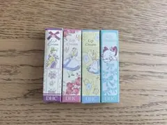 【未使用】DHC 薬用リップクリーム ディズニーデザイン 4本セットのサムネイル