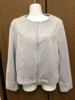 【新品タグ付き】ノーカラー ジャケット 長袖