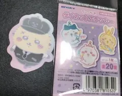 ちいかわ ダイカットステッカー ラッコ ハロウィン セリアのサムネイル