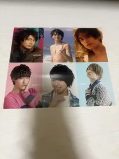 アイドル 切り抜き 6枚セット