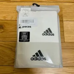 *新品未使用*adidas VネックTシャツ140サイズ 2枚組 白