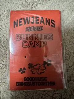 希少　newjeans bunnies camp トレカ　新品未開封