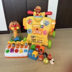 「週末セール」アンパンマン 知育玩具 4点セット