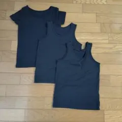 エアリズムコットンシャツ 半袖・タンクトップ 3枚セット