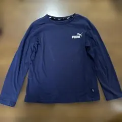 PUMA 長袖カットソー ネイビー　150