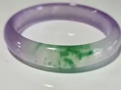 レインボーフローライトのくり抜きバングル（83）内周約185mm - メルカリ