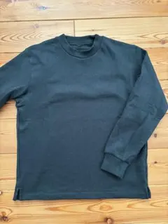 【未使用】ユニクロ ソフトニットフリース ダークグリーン Mサイズ