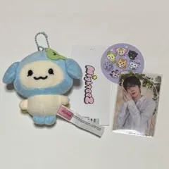 【ユノ】ATEEZ MIGHTEEZ テュヨ TYUYO キーリング トレカ付き