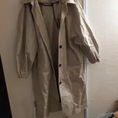 セール※未使用※ZARAユニセックス　トレンチコート　フード