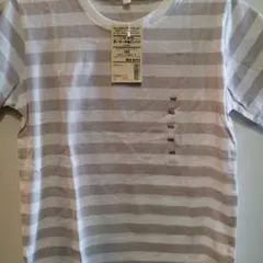 無印良品ボーダーTシャツ半袖長袖２枚組140