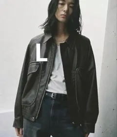 WYM ARTIFICIAL GRAIN FLIGHT BLOUSON Lサイズ