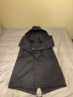 FRED PERRY フード付きモッズコート XS ダークグレー