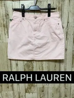 POLO RALPH LAUREN レディースミニスカート　ピンク色　サイズ不明