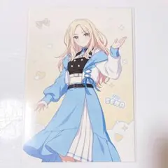 学園アイドルマスター アニメバコ 特典ポストカード /十王星南