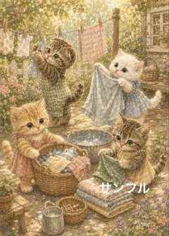 【一作限り】お庭でお洗濯 P607のサムネイル