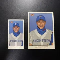 Topps 206 新庄剛志 北海道日本ハムファイターズ 2枚セット