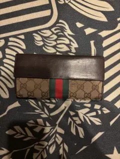 GUCCI グッチ 長財布 GGキャンバス シェリージャッキー ベージュ 