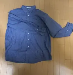 星*様 L.L.Bean ブルーチェックシャツ ゆるシルエット シティボーイ 古のサムネイル