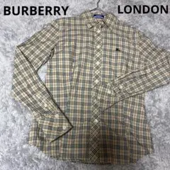 BURBERRY LONDON バーバリー チェックシャツ 柄 38サイズ